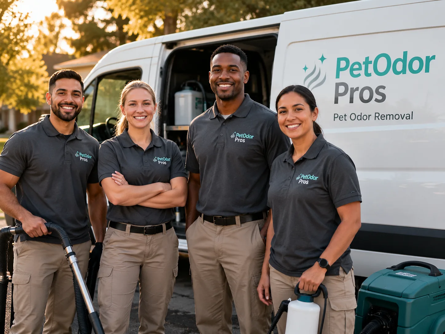 Pet Odor Removal team serving Montgomery, LA